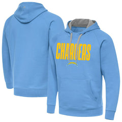 Los Angeles Chargers Antigua Victory Hoodie Powder Blue | NFL