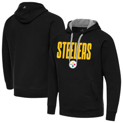 Pittsburgh Steelers Antigua Victory Hoodie Black | NFL