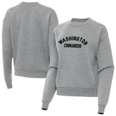 Washington Commanders Antigua Women's Victory Sweatshirt Heather Gray | NFL