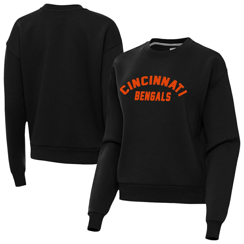 Cincinnati Bengals Antigua Women's Victory Sweatshirt Black | NFL