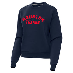 Houston Texans Antigua Women's Victory Sweatshirt Navy | NFL