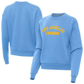 Los Angeles Chargers Antigua Women's Victory Sweatshirt Powder Blue | NFL