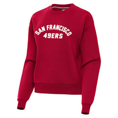 San Francisco 49ers Antigua Women's Victory Sweatshirt Scarlet | NFL