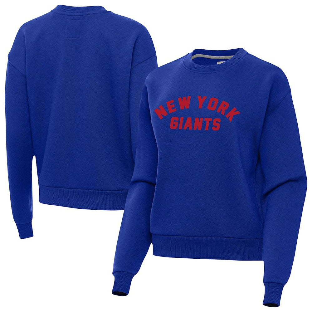 New York Giants Antigua Women's Victory Sweatshirt Royal | NFL