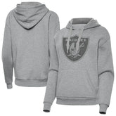 Las Vegas Raiders Antigua Women's Victory Hoodie Heather Gray | NFL