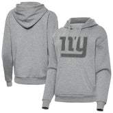 New York Giants Antigua Women's Victory Hoodie Heather Gray | NFL