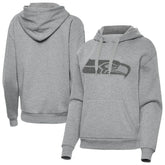 Seattle Seahawks Antigua Women's Victory Hoodie Heather Gray | NFL