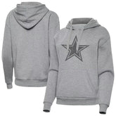 Dallas Cowboys Antigua Women's Victory Hoodie Heather Gray | NFL