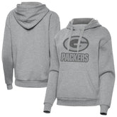 Green Bay Packers Antigua Women's Victory Hoodie Heather Gray | NFL