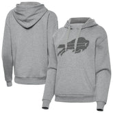 Buffalo Bills Antigua Women's Victory Hoodie Heather Gray | NFL