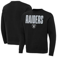 Las Vegas Raiders Antigua Victory Sweatshirt Black | NFL