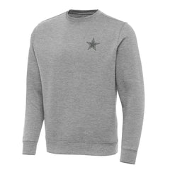 Dallas Cowboys Antigua Victory Sweatshirt Heather Gray | NFL