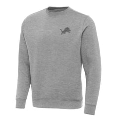 Detroit Lions Antigua Victory Sweatshirt Heather Gray | NFL