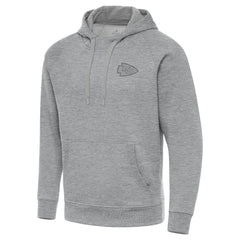 Kansas City Chiefs Antigua Victory Hoodie Heather Gray | NFL