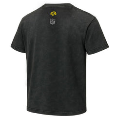 Los Angeles Rams EQUIHUA Retro T-Shirt Black | NFL