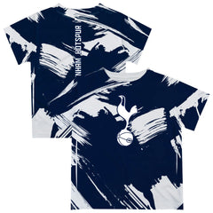 Tottenham Hotspur Vive La Fete Youth Paint Brush T-Shirt Navy - FIFA World CUP