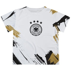 Germany National Team Vive La Fete Youth Paint Brush T-Shirt White - FIFA World CUP