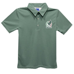 Mexico National Team Vive La Fete Youth Pencil Stripe Polo Green - FIFA World CUP
