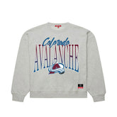 Colorado Avalanche Mitchell & Ness Women's Hockey Night Sweatshirt - Heather Gray - NHL