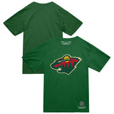 Minnesota Wild Mitchell & Ness Heritage T-Shirt - Green - NHL