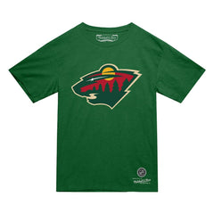 Minnesota Wild Mitchell & Ness Heritage T-Shirt - Green - NHL