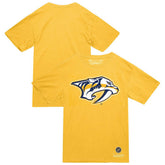 Nashville Predators Mitchell & Ness Heritage T-Shirt - Gold - NHL