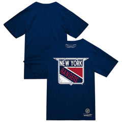New York Rangers Mitchell & Ness Heritage T-Shirt - Navy - NHL