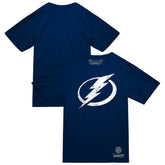 Tampa Bay Lightning Mitchell & Ness Heritage T-Shirt - Navy - NHL