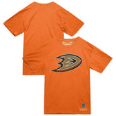 Anaheim Ducks Mitchell & Ness Heritage T-Shirt - Orange - NHL