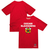 Chicago Blackhawks Mitchell & Ness Heritage T-Shirt - Red - NHL