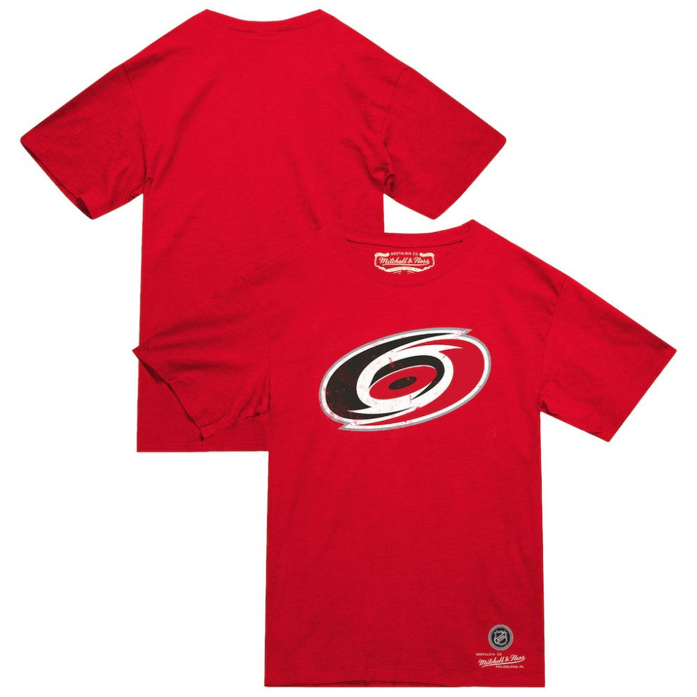 Carolina Hurricanes Mitchell & Ness Heritage T-Shirt - Red - NHL