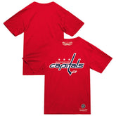 Washington Capitals Mitchell & Ness Heritage T-Shirt - Red - NHL