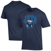 Winnipeg Jets Champion Helmet T-Shirt - Navy - NHL