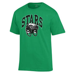 Dallas Stars Champion Helmet T-Shirt - Kelly Green - NHL
