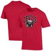 New Jersey Devils Champion Helmet T-Shirt - Red - NHL