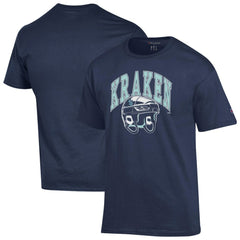 Seattle Kraken Champion Helmet T-Shirt - Navy - NHL