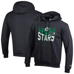 Dallas Stars Champion Powerblend Hoodie - Black - NHL