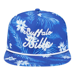 Buffalo Bills New Era Palm Print A-Frame 9FIFTY Snapback Hat Royal | NFL
