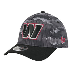 Washington Commanders New Era Camo A-Frame 39THIRTY Flex Hat Black | NFL