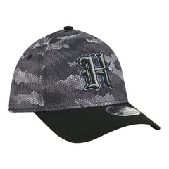 Houston Texans New Era Camo A-Frame 39THIRTY Flex Hat Black | NFL