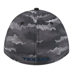 Houston Texans New Era Camo A-Frame 39THIRTY Flex Hat Black | NFL