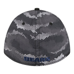 Chicago Bears New Era Camo A-Frame 39THIRTY Flex Hat Black | NFL