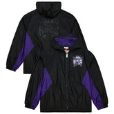 Sacramento Kings Playmaker Full-Zip Hooded Windbreaker Jacket Black - NBA