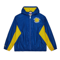 Golden State Warriors Playmaker Full-Zip Hooded Windbreaker Jacket Royal - NBA