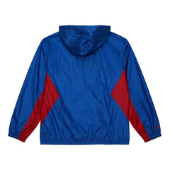 Detroit Pistons Playmaker Full-Zip Hooded Windbreaker Jacket Blue - NBA