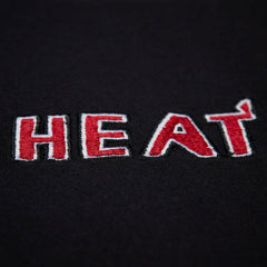 Miami Heat Unisex Playmaker Vintage Logo T-Shirt Black - NBA