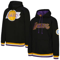 Los Angeles Lakers Unisex Vintage Heavyweight Hoodie Black - NBA