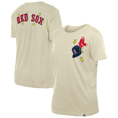 Boston Red Sox New Era Women's Stars & Cap T-Shirt - MLB