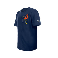 Detroit Tigers New Era Youth Stars & Cap T-Shirt - MLB