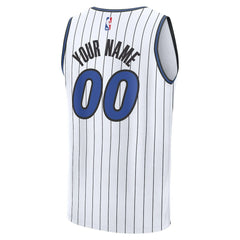 Orlando Magic Youth Fast Break Replica Custom Jersey Association Edition White - NBA